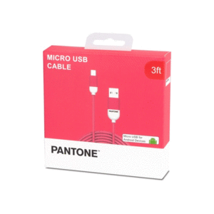 Pantone Pink, Lightning Cable Apple MFI: cable USB para celular (1m)