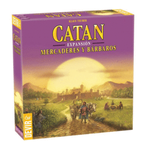 Catan, mercaderes y bárbaros, expansión: juego de mesa