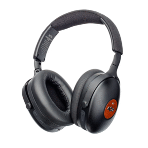 Marley Positive Vibration XL ANC, Signature Black, Wireless On-Ear Headphones: audífonos inalámbricos