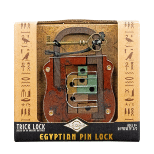 Egyptian Pin Lock: rompecabezas de metal