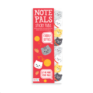 Note Pals, Cuddly Kitties: marcadores de páginas autoadheribles