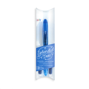 Splendid Pen, Blue: pluma fuente con 3 repuestos de tinta azul