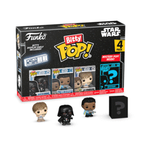 Star Wars, Darth Vader, Mystery, Funko Bitty Pop!: set de 4 figuras coleccionables