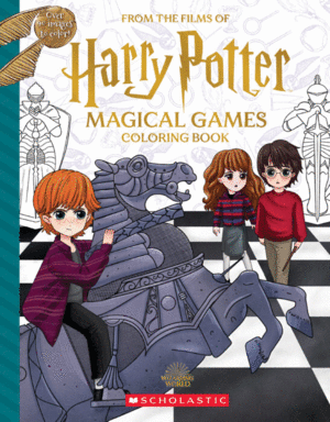 Harry Potter, Magical Games Coloring Book