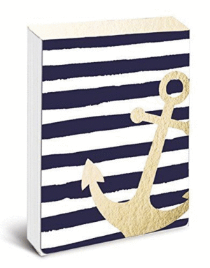 Navy Anchor: bloc de notas mini