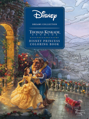 Thomas Kinkade Studios Disney Princess Coloring Book