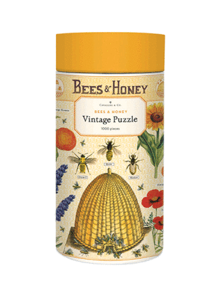 Bees & Honey, Vintage Puzzle: rompecabezas 1000 piezas