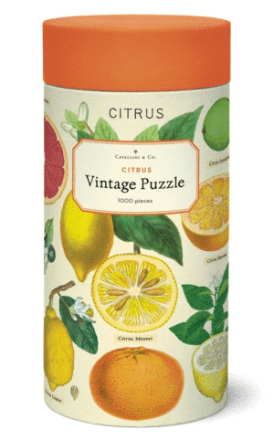Citrus, Vintage Puzzle: rompecabezas 1000 piezas