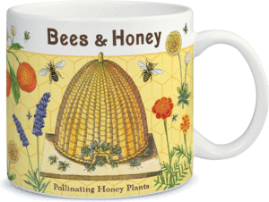 Bees & Honey: taza de cerámica