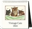 Vintage Cats: calendario de escritorio 2023