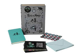 Rick & Morty Deluxe: set de tarjetas y postales