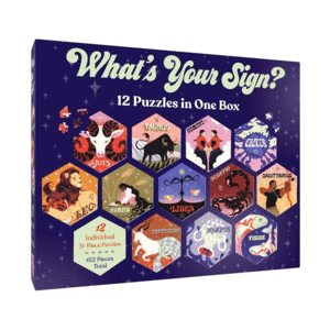 What's Your Sign?, 12 Puzzles in One Box: rompecabezas 612 piezas