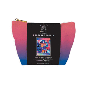 Mystic Mondays Portable Puzzle, Canvas Pouch: rompecabezas 500 piezas