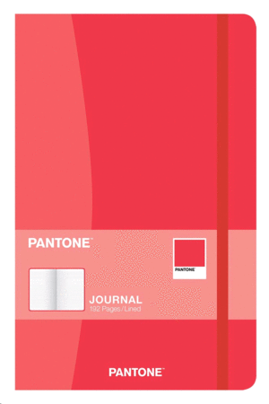 Pantone, Heriloom Red: libreta rayada