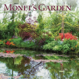 Monet's Garden: calendario de pared 2023