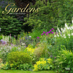 Gardens, 16 Month: calendario de pared 2024