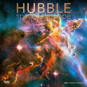 Hubble Space Telescope, 16 Month: calendario de pared 2024
