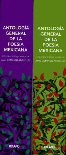 Antología general de la poesía mexicana (2 volúmenes)
