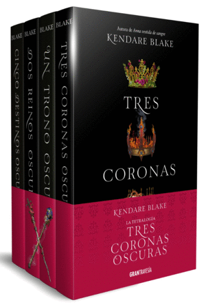 Tres coronas oscuras (4 volúmenes)