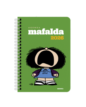 Mafalda, columnas, verde, anillada: agenda semanal 2026