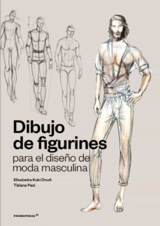 Dibujo de figurines para el diseño de moda masculina