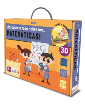 ¡Descúbrelo todo sobre las matemáticas!: modelo armable de cartón