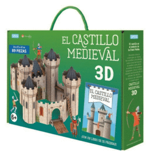 Castillo medieval 3D, El: rompecabezas 89 piezas
