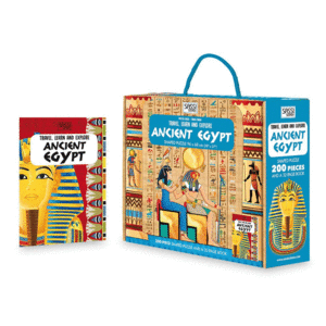 Viaja, aprende, explora, Antiguo Egipto: rompecabezas 200 piezas