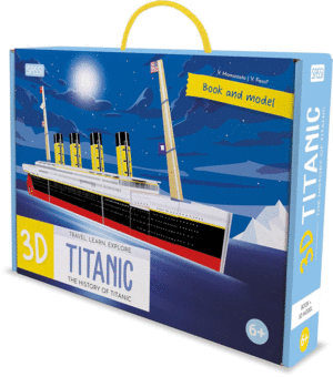 Construye el titanic, puzzle 3D: modelo armable de cartón