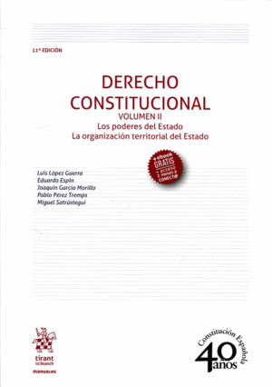 Derecho constitucional. Volumen II