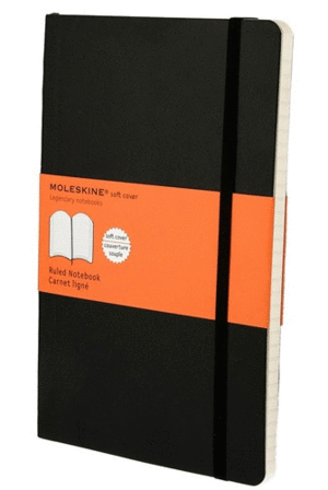 Moleskine Classic, Black, Large, Ruled, Soft: libreta