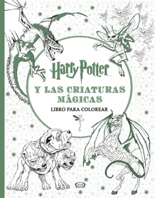 Harry Potter y las criaturas mágicas: Libro para colorear