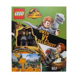 Lego: Jurassic World. Owen vs Delacourt