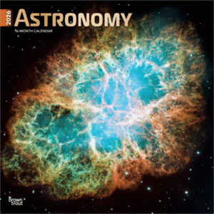 Astronomy, 16 Month: calendario de pared 2026