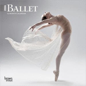 Ballet, Mini, 16 Month: calendario mini de pared 2026