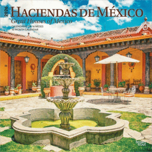 Haciendas de México, Great Houses of Mexico, 16 Month, Spanish & English: calendario de pared 2026