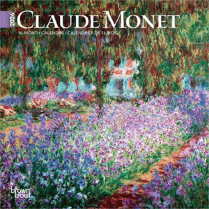 Claude Monet, Mini, 16 Month (French-English): calendario mini de pared 2026
