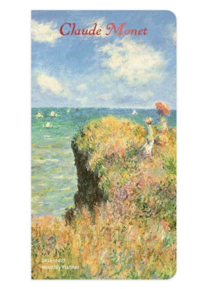 Claude Monet, Pocket Planner: planificador de bolsillo 2026-2027