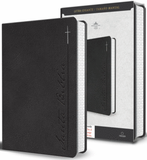 Biblia Reina-Valera 1960: edición gigante, símil piel negra