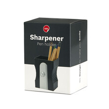 Sharpener Black, Pen Holder: portalápices