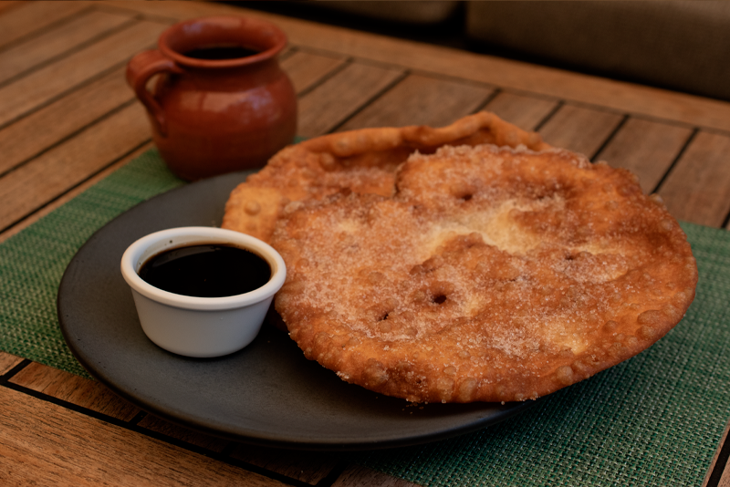 Buñuelos con azúcar