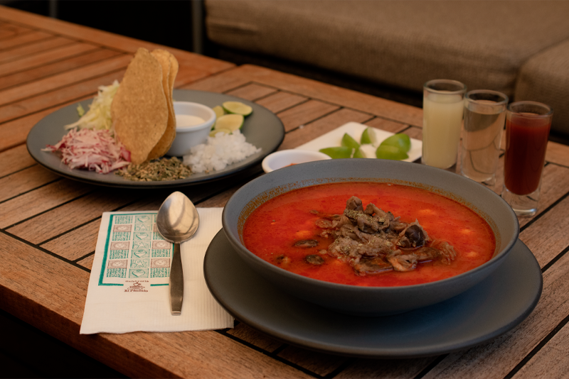 Vegan pozole