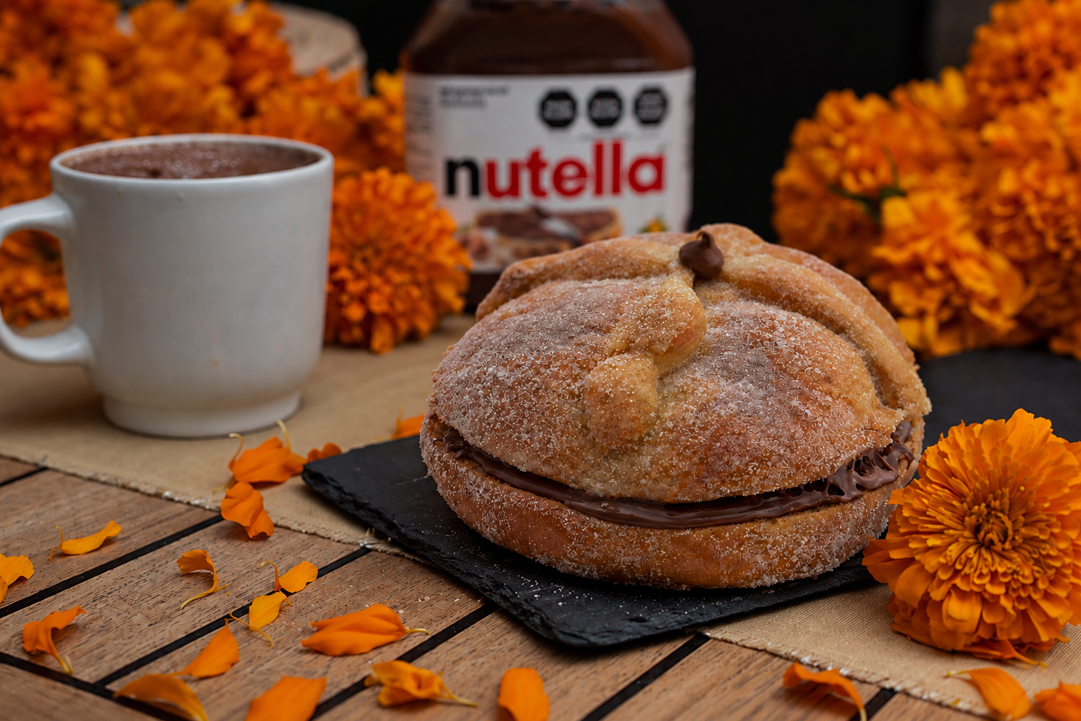 Pan de muerto chcolate abuelita