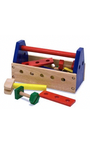 Tool Kit: set de herramientas de madera (10494)