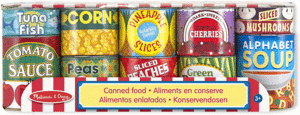 Canned Food: Set Alimentos enlatados (14088)