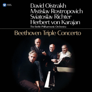 Triple Concerto / Oistrach / Rostropovich / Richter / Karajan (LP)