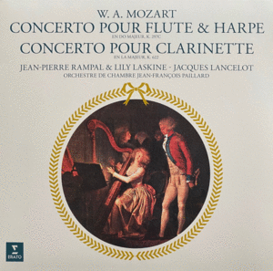 Concerto Pour Flute & Harpe; Concerto Pour Clarinette / Rampal / Laskine (LP)