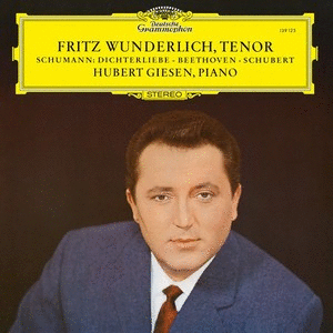 Lieder Von Beethoven, Schubert Und Schumann / Wunderlich, Fritz (LP)