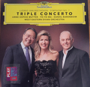 Triple Concerto, Symphony No. 7 / Barenboim / Ma / Mutter (2 LP)