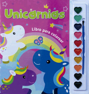 Libro para colorear. Unicornios
